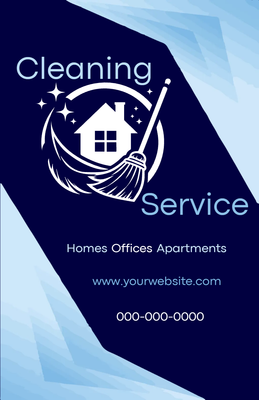 Custom Business Flyers Multiple Sizes Cleaning Service