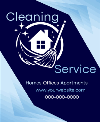 Custom Business Flyers Multiple Sizes Cleaning Service