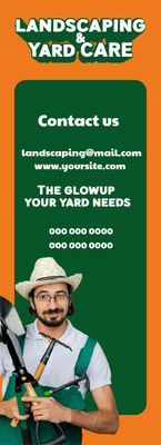 Custom Business Flyers Multiple Sizes Yard Care