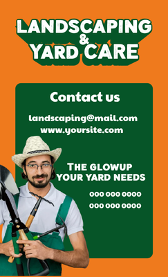 Custom Business Flyers Multiple Sizes Yard Care