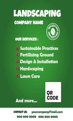 Custom Business Flyers Multiple Sizes Landscaping