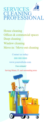 Custom Business Flyers Multiple Sizes Clean Services