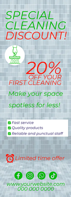 Custom Business Flyers Multiple Sizes Special Cleaning