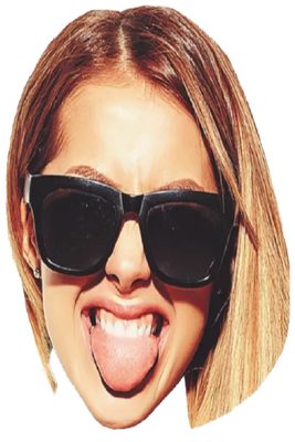 Custom Big Head Cutouts Multiple Sizes Party Girl
