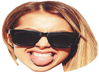 Custom Big Head Cutouts Multiple Sizes Party Girl