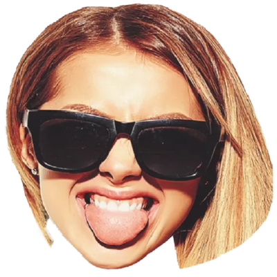 Custom Big Head Cutouts Multiple Sizes Party Girl