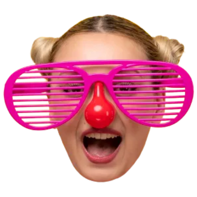 Custom Big Head Cutouts Multiple Sizes Party Glass