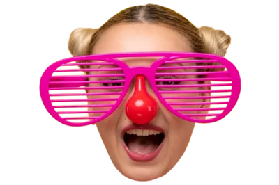 Custom Big Head Cutouts Multiple Sizes Party Glass