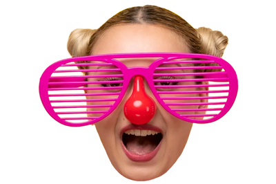 Custom Big Head Cutouts Multiple Sizes Party Glass