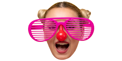 Custom Big Head Cutouts Multiple Sizes Party Glass