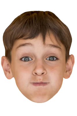 Custom Big Head Cutouts Multiple Sizes Boy Wacky