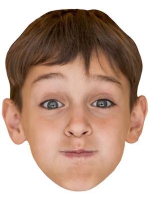 Custom Big Head Cutouts Multiple Sizes Boy Wacky
