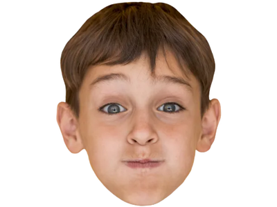 Custom Big Head Cutouts Multiple Sizes Boy Wacky