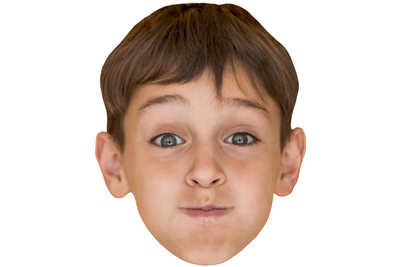 Custom Big Head Cutouts Multiple Sizes Boy Wacky