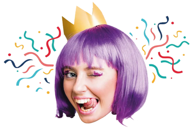Custom Big Head Cutouts Multiple Sizes Party Crown