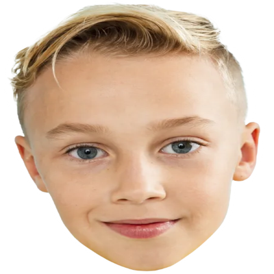 Custom Big Head Cutouts Multiple Sizes Smiling Boy