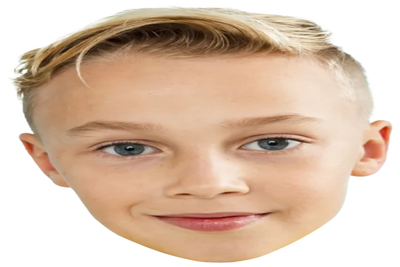 Custom Big Head Cutouts Multiple Sizes Smiling Boy