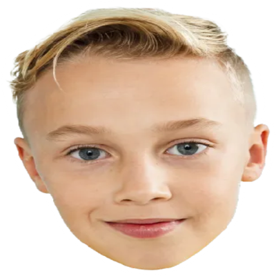 Custom Big Head Cutouts Multiple Sizes Smiling Boy