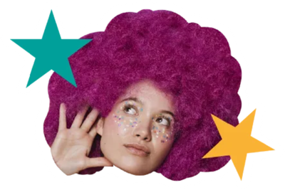 Custom Big Head Cutouts Multiple Sizes Star Face