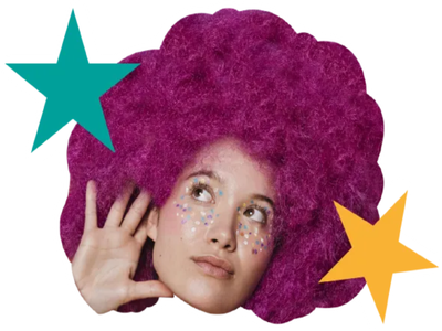 Custom Big Head Cutouts Multiple Sizes Star Face