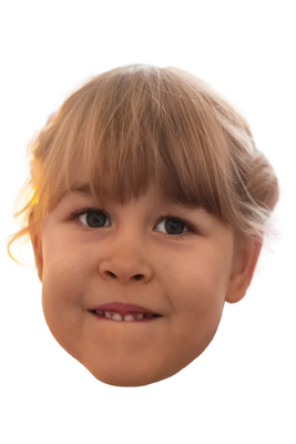 Custom Big Head Cutouts Multiple Sizes Girl Head