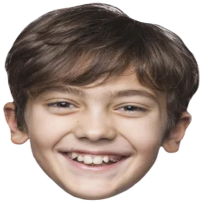 Custom Big Head Cutouts Multiple Sizes Smile Boy