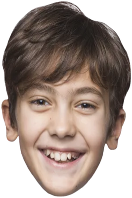 Custom Big Head Cutouts Multiple Sizes Smile Boy