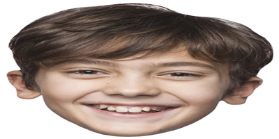 Custom Big Head Cutouts Multiple Sizes Smile Boy