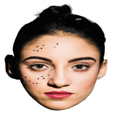 Custom Big Head Cutouts Multiple Sizes Glitter face