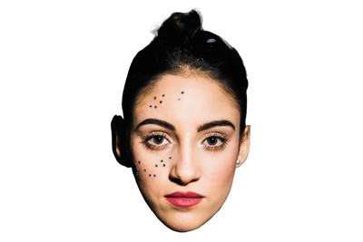 Custom Big Head Cutouts Multiple Sizes Glitter face