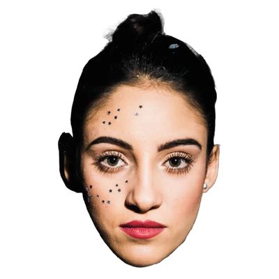 Custom Big Head Cutouts Multiple Sizes Glitter face