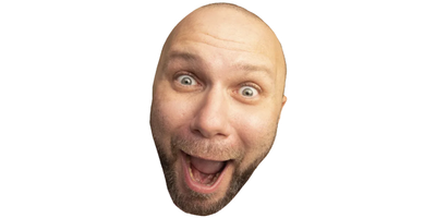 Custom Big Head Cutouts Multiple Sizes Bald Man