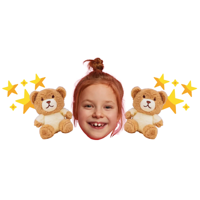 Custom Big Head Cutouts Multiple Sizes Teddy Stars Smiles