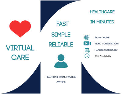 Custom Brochures Multiple Sizes Virtual Care