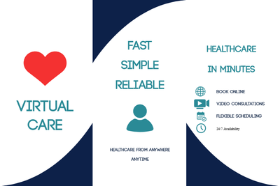 Custom Brochures Multiple Sizes Virtual Care