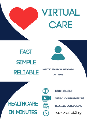 Custom Brochures Multiple Sizes Virtual Care