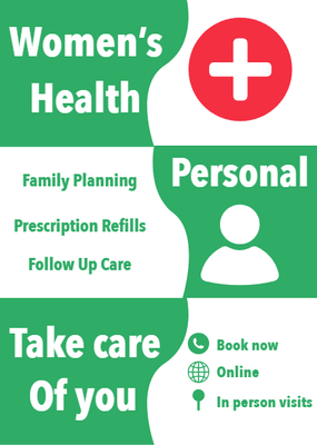 Custom Brochures Multiple Sizes Women's Health