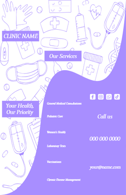 Custom Brochures Multiple Sizes Your Health