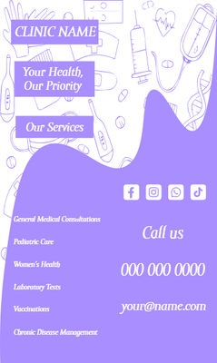 Custom Brochures Multiple Sizes Your Health