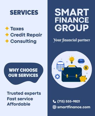 Custom Brochures Multiple Sizes Smart Finance Group