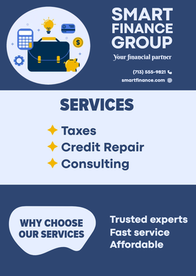 Custom Brochures Multiple Sizes Smart Finance Group