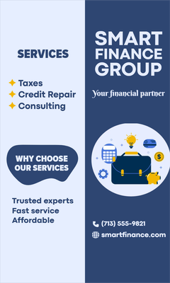 Custom Brochures Multiple Sizes Smart Finance Group