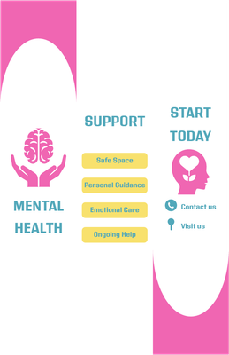 Custom Brochures Multiple Sizes  Mental Health