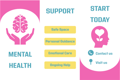 Custom Brochures Multiple Sizes  Mental Health
