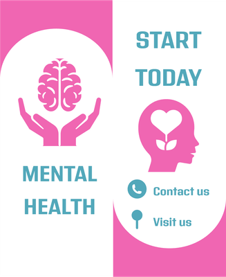 Custom Brochures Multiple Sizes  Mental Health