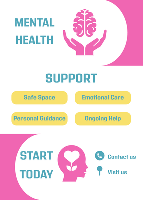 Custom Brochures Multiple Sizes  Mental Health
