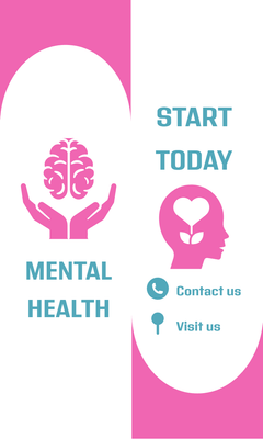 Custom Brochures Multiple Sizes  Mental Health