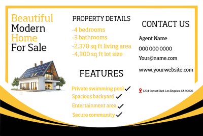 Custom Brochures Multiple Sizes Modern Home