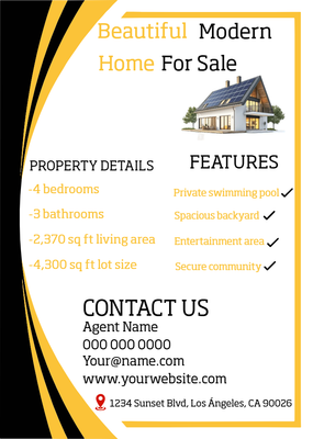 Custom Brochures Multiple Sizes Modern Home