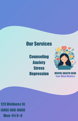 Custom Brochures Multiple Sizes  Your Mind Matters